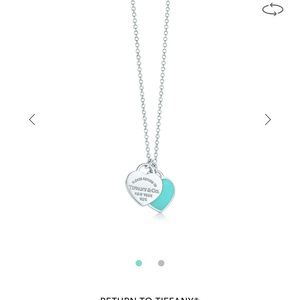 Tiffany mini heart pendant